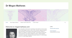 Desktop Screenshot of meganmathews.com